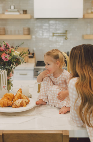 CHARLIE'S CHECKS DREAM RUFFLE DRESS