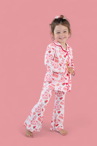 BERRY SWEET BIRTHDAY DREAM GIRL'S FLARE SET