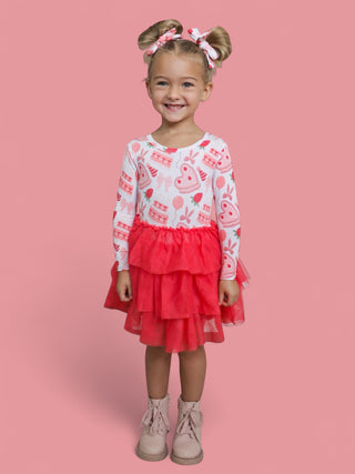 BERRY SWEET BIRTHDAY DREAM TUTU DRESS
