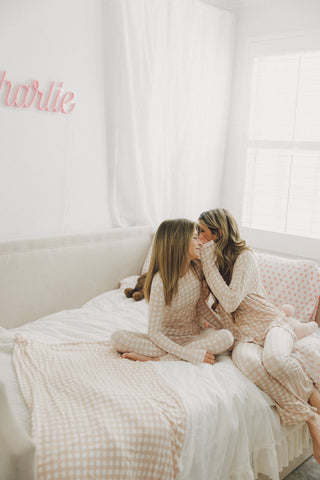 CHARLIE'S CHECKS DREAM GIRL'S FLARE SET