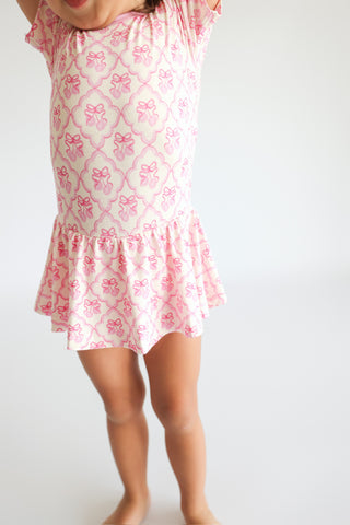 VINTAGE CHERRY CHARM DREAM BODYSUIT DRESS