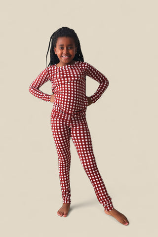 PEPPERMINT PLAID DREAM SET