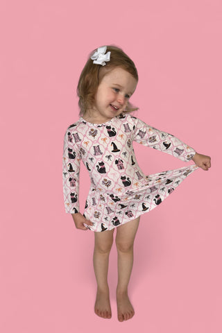 BROOMSTICKS AND BLOSSOMS DREAM BODYSUIT DRESS