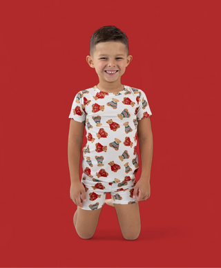 BEAR-Y COZY CHRISTMAS DREAM SHORT SET