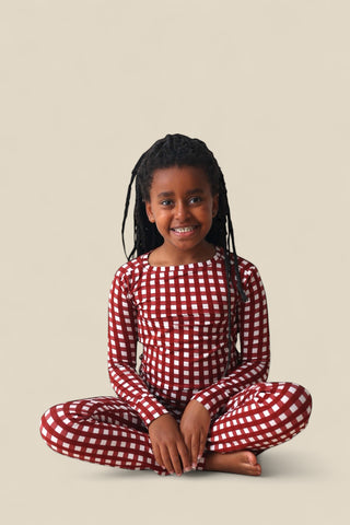 PEPPERMINT PLAID DREAM SET