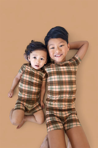 HARVEST TARTAN DREAM SHORT SET