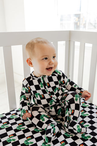 CATERPILLAR CHECK DREAM ROMPER