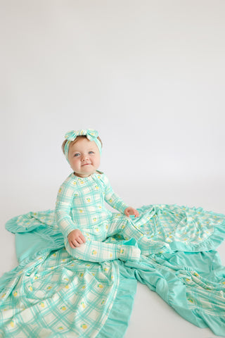 CITRUS GINGHAM DREAM BOW