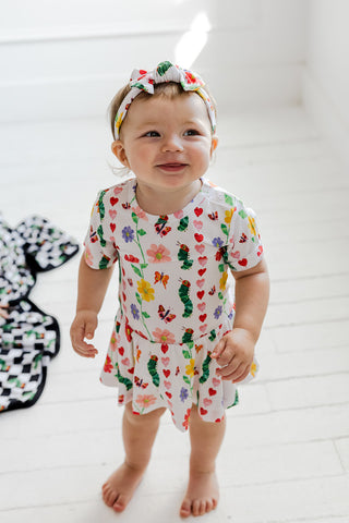 LOVEBUG BLOOMS DREAM BODYSUIT DRESS