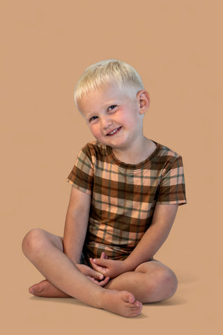 HARVEST TARTAN DREAM SHORT SET