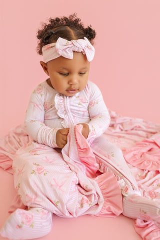 BLOOM & BOW DREAM RUFFLE ROMPER