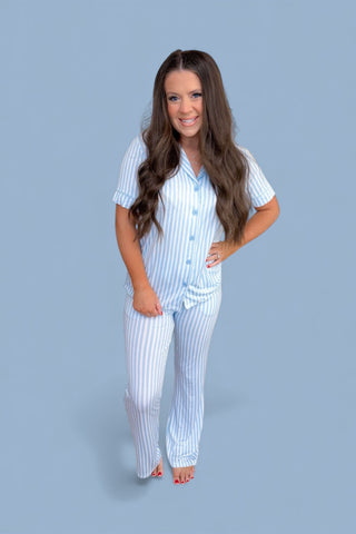 SEASIDE STRIPE WOMEN'S DREAM FLARE SET