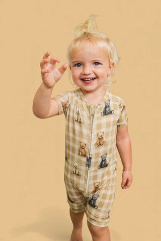 TEDDY CHECK DREAM SHORTIE