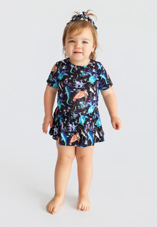 MIDNIGHT REEF DREAM BODYSUIT DRESS