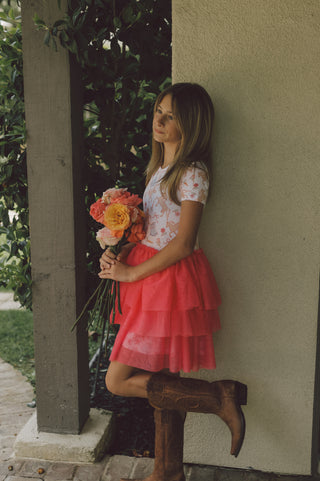 KINSLEY'S BLOOM & BOOTS DREAM TUTU DRESS