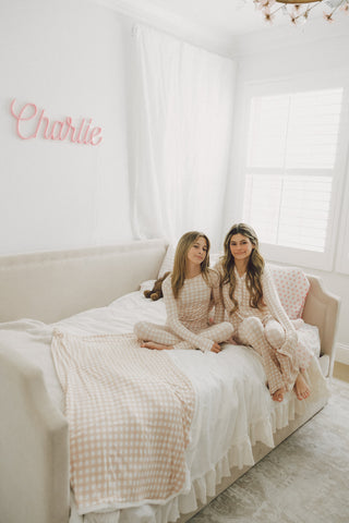 CHARLIE'S CHECKS DREAM GIRL'S FLARE SET