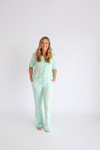 CITRUS GINGHAM WOMEN'S FLARE DREAM SET