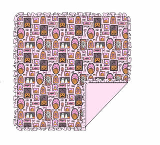 PRE-ORDER SPOOKY SWEETHEART DREAM RUFFLE BLANKET 8/7-8/15 (SHIPS END OF AUGUST)