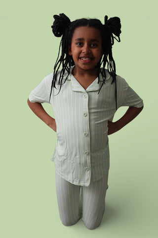 SPRINGTIME STRIPE DREAM GIRL'S FLARE SET