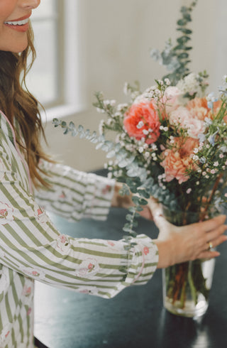 ROSIE'S MEADOW STRIPES WOMEN'S DREAM FLARE SET