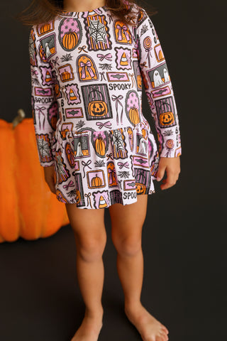 SPOOKY SWEETHEART DREAM BODYSUIT DRESS