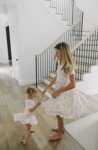 KINSLEY'S BLOOM & BOOTS DREAM RUFFLE DRESS
