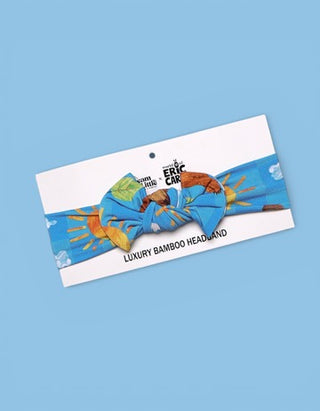 BEAR-Y BLUE SKIES DREAM BOW