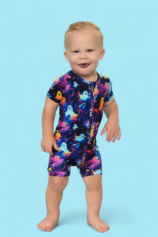 GLOWIN' GHOSTIES DREAM SHORTIE