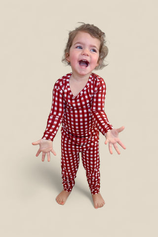 PEPPERMINT PLAID DREAM SET