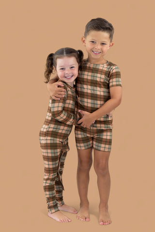 HARVEST TARTAN DREAM SHORT SET