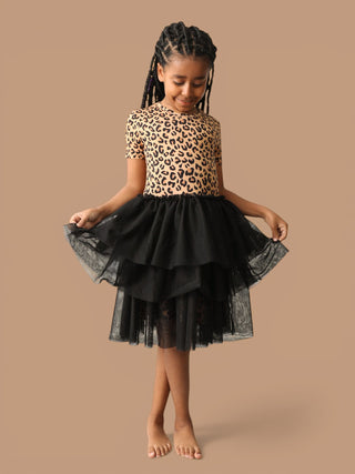 LEOPARD DREAM TUTU DRESS
