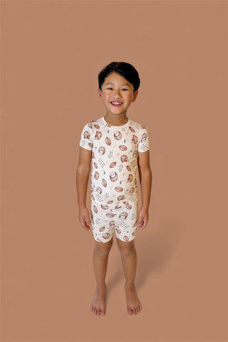 TINY TOUCHDOWN DREAM SHORT SET