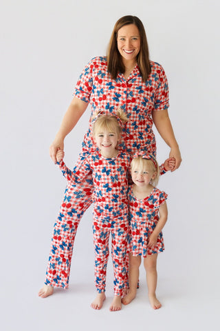STAR-SPANGLED CHERRIES WOMEN'S DREAM FLARE SET