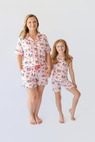 STAR-SPANGLED SWEETHEART WOMEN’S DREAM SHORT SET