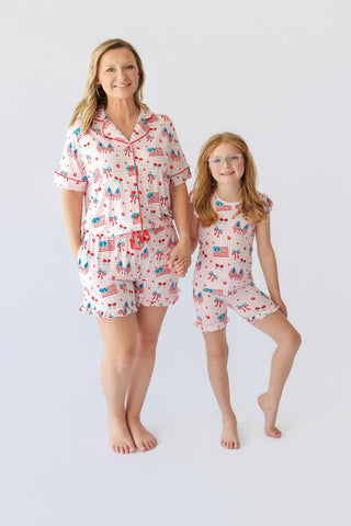 STAR-SPANGLED SWEETHEART DREAM RUFFLE SHORT SET