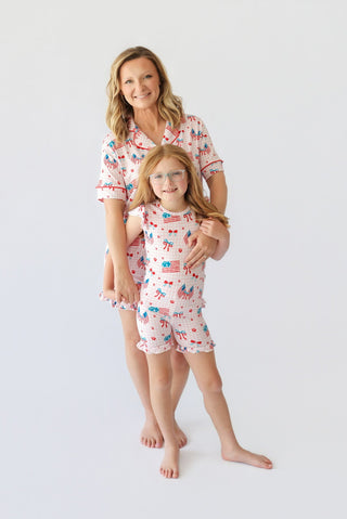 STAR-SPANGLED SWEETHEART WOMEN’S DREAM SHORT SET
