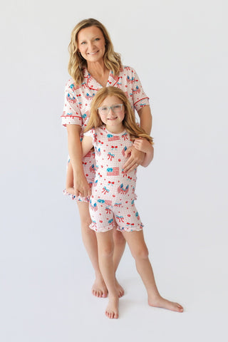 STAR-SPANGLED SWEETHEART DREAM RUFFLE SHORT SET
