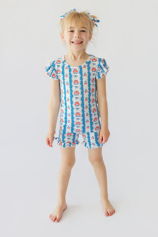 LIBERTY BLOSSOM BOWS DREAM RUFFLE SHORT SET