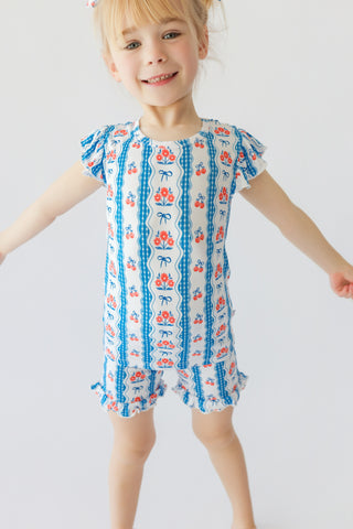 LIBERTY BLOSSOM BOWS DREAM RUFFLE SHORT SET