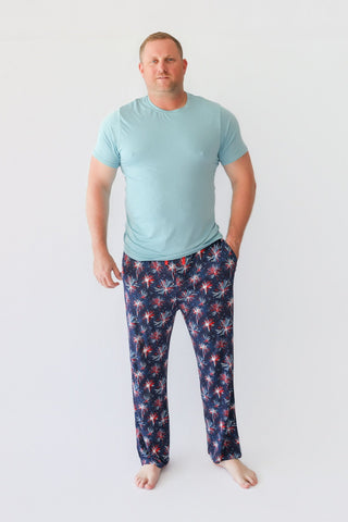 RED, WHITE & BOOM DREAM MEN'S PANTS