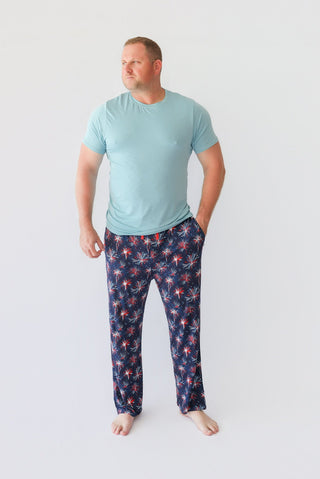 RED, WHITE & BOOM DREAM MEN'S PANTS