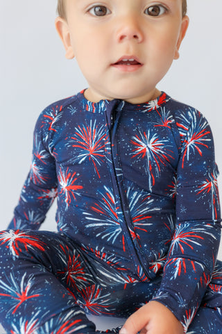 RED, WHITE & BOOM DREAM ROMPER