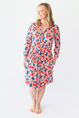 STAR-SPANGLED CHERRIES WOMEN'S DREAM ROBE