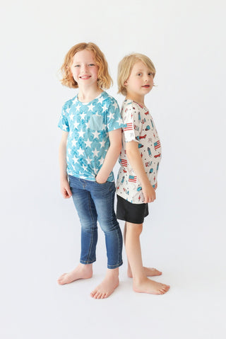 STAR-SPANGLED SKATE DREAM POCKET TEE