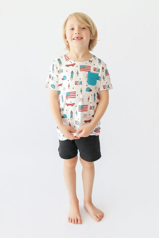 STAR-SPANGLED SKATE DREAM POCKET TEE