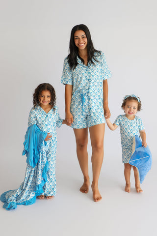 MERMAID MEDALLIONS WOMEN’S DREAM SHORT SET