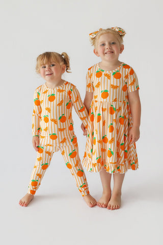 ORANGE BLOSSOM STRIPES DREAM SET