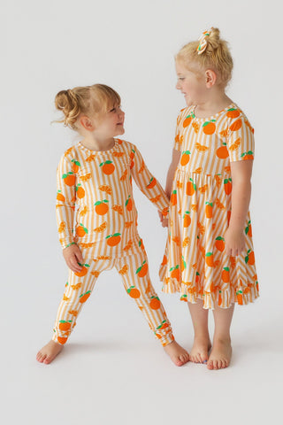 ORANGE BLOSSOM STRIPES DREAM SET