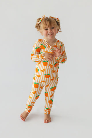 ORANGE BLOSSOM STRIPES DREAM SET