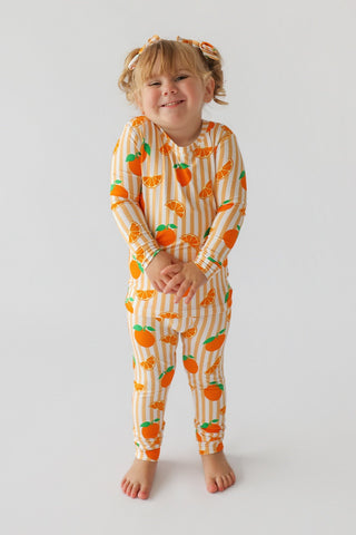 ORANGE BLOSSOM STRIPES DREAM SET
